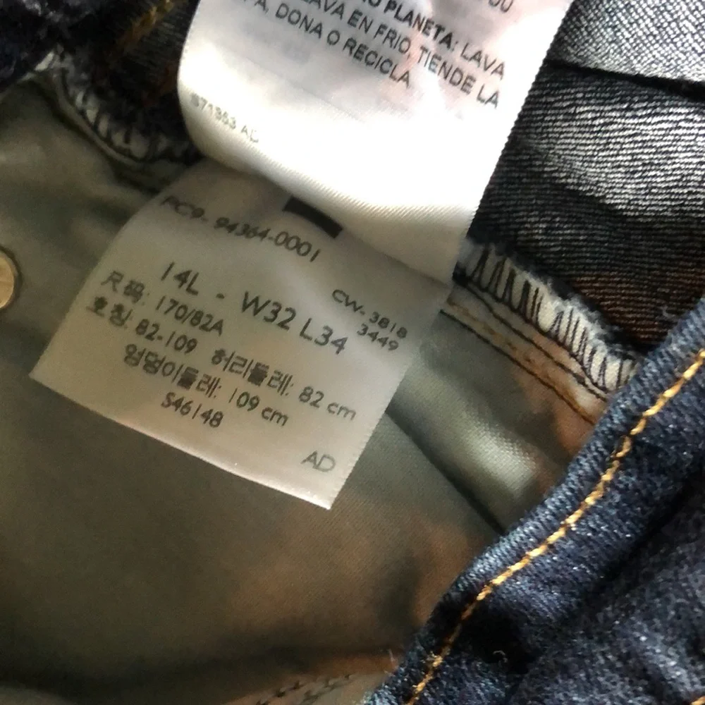 Signature Levi Dark Blue Jeans